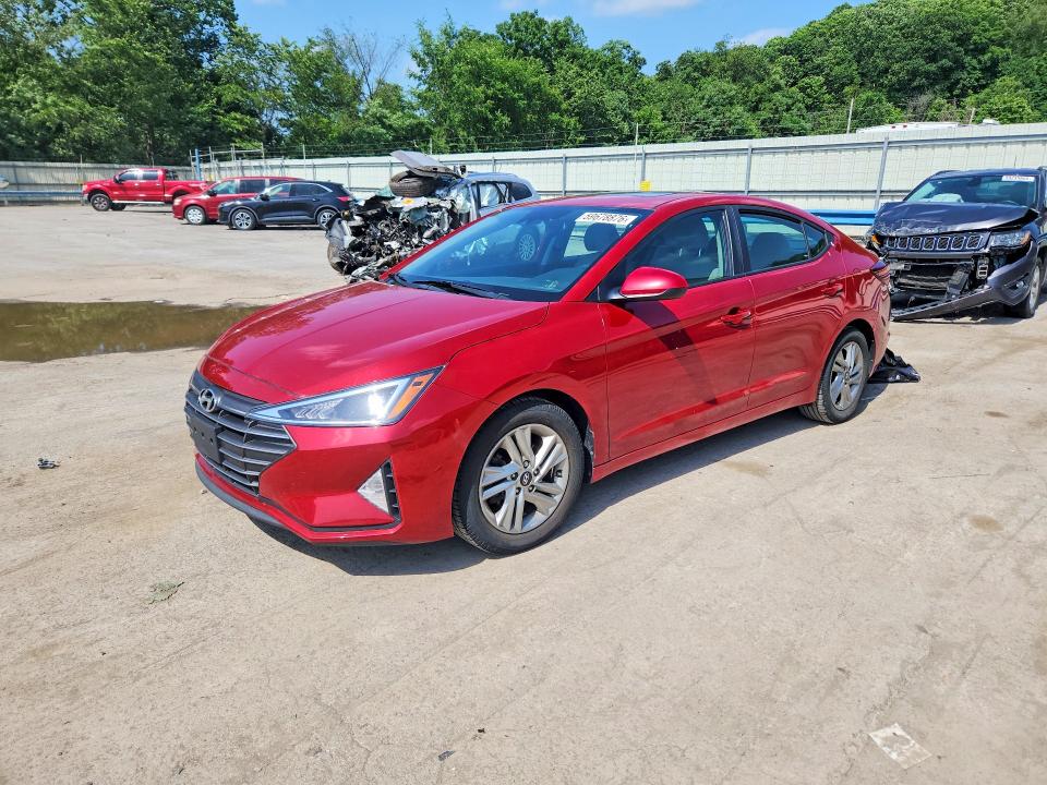 2020 Hyundai Elantra VIN KMHD84LF1LU031087 COPART salvage auction — SIDE, Pa - Certificate Of Salvage, sold $3,300 on 2026-07-16 (photo 1)