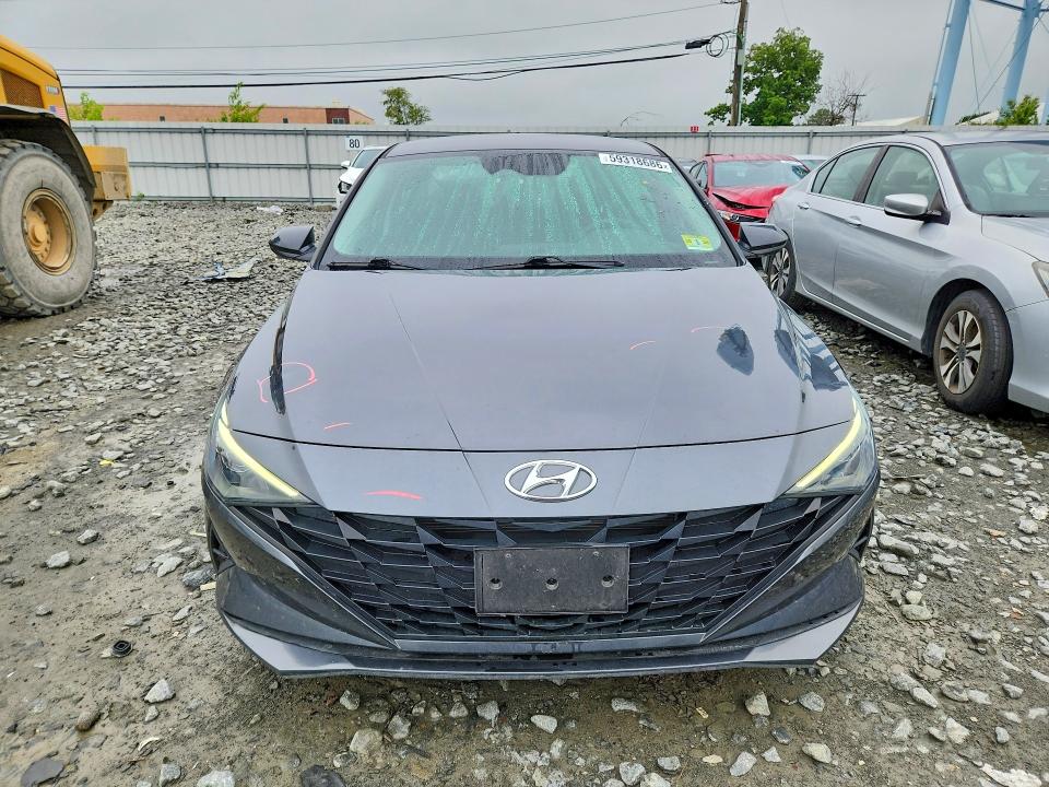 2021 Hyundai VIN 5NPLL4AG2MH013378 COPART salvage auction — REAR END, Nj - Cert Of Title-Salvage, sold $2,850 on 2026-07-27 (photo 5)