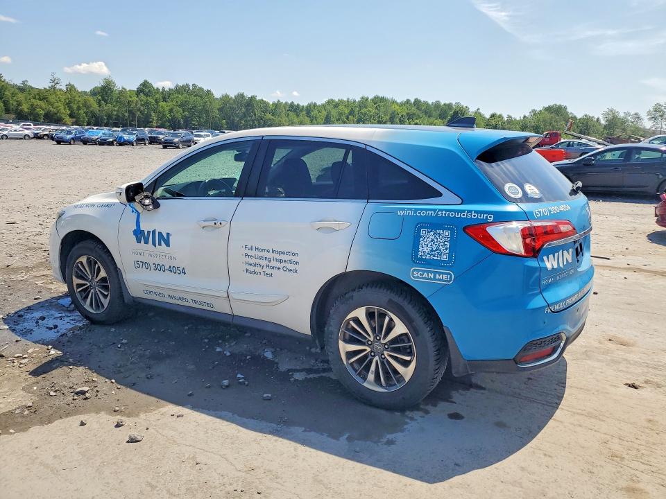 2016 Acura Rdx VIN 5J8TB4H7XGL028284 COPART salvage auction — HAIL, Salvage Title, sold $400 on 2026-07-22 (photo 2)