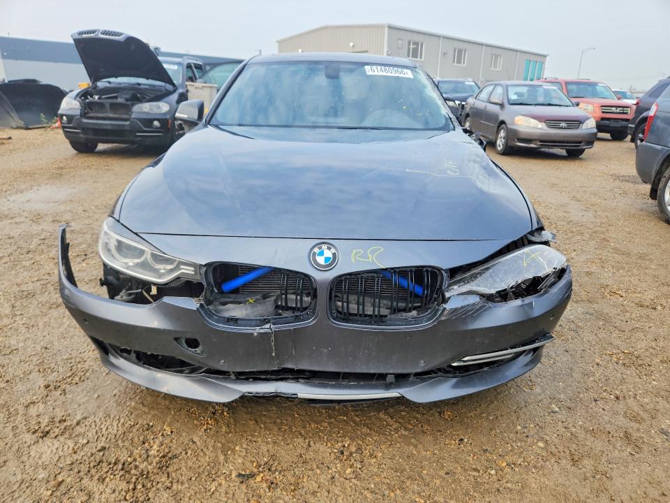 2015 BMW 3er VIN WBA3D5C55FK291336 COPART salvage auction — FRONT END, Ab - Bos - Salvage, sold $1,650 on 2026-08-13 (photo 5)