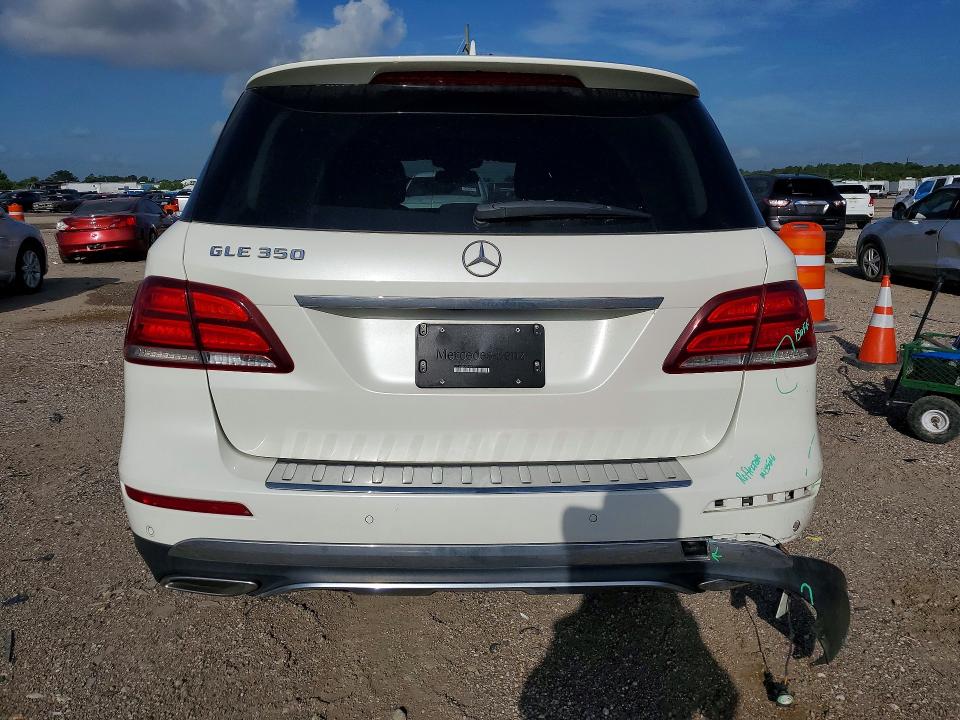2016 Mercedes-benz Gle VIN 4JGDA5JB2GA650525 COPART salvage auction — REAR END, TX - SALVAGE VEHICLE TITLE (P), sold $10,000 on 2026-07-09 (photo 6)