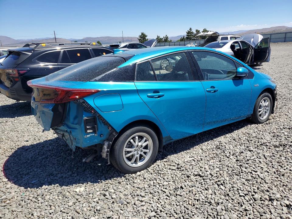 2019 Toyota Prius VIN JTDKARFPXK3115883 COPART salvage auction — REAR END, Nv - Salvage Title, sold $6,700 on 2026-07-16 (photo 3)