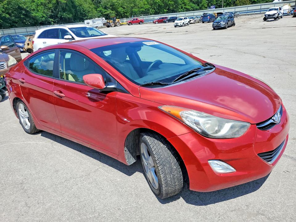 2013 Hyundai Elantra VIN KMHDH4AE5DU534178 COPART salvage auction — SIDE, Pa - Certificate Of Salvage, sold $100 on 2026-07-23 (photo 4)
