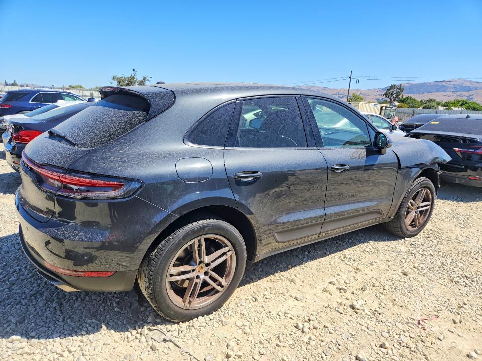 2021 Porsche Macan VIN WP1AA2A57MLB01837 COPART salvage auction — FRONT END, Ca - Salvage Certificate, sold $60 on 2026-07-30 (photo 3)