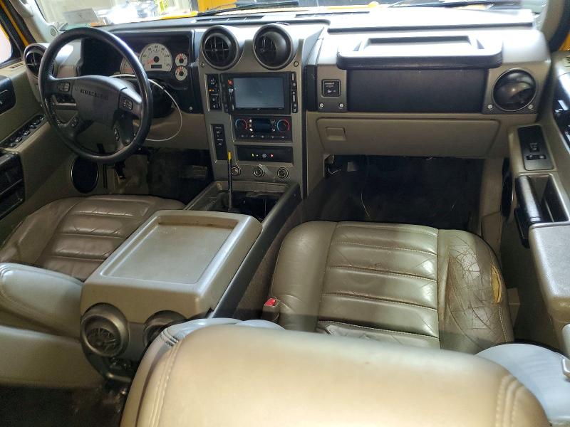 2003 Hummer H2 VIN 5GRGN23U83H141588 COPART salvage auction — REAR END, MI - CERTIFICATE OF TITLE (P), sold $6,300 on 2026-08-31 (photo 8)
