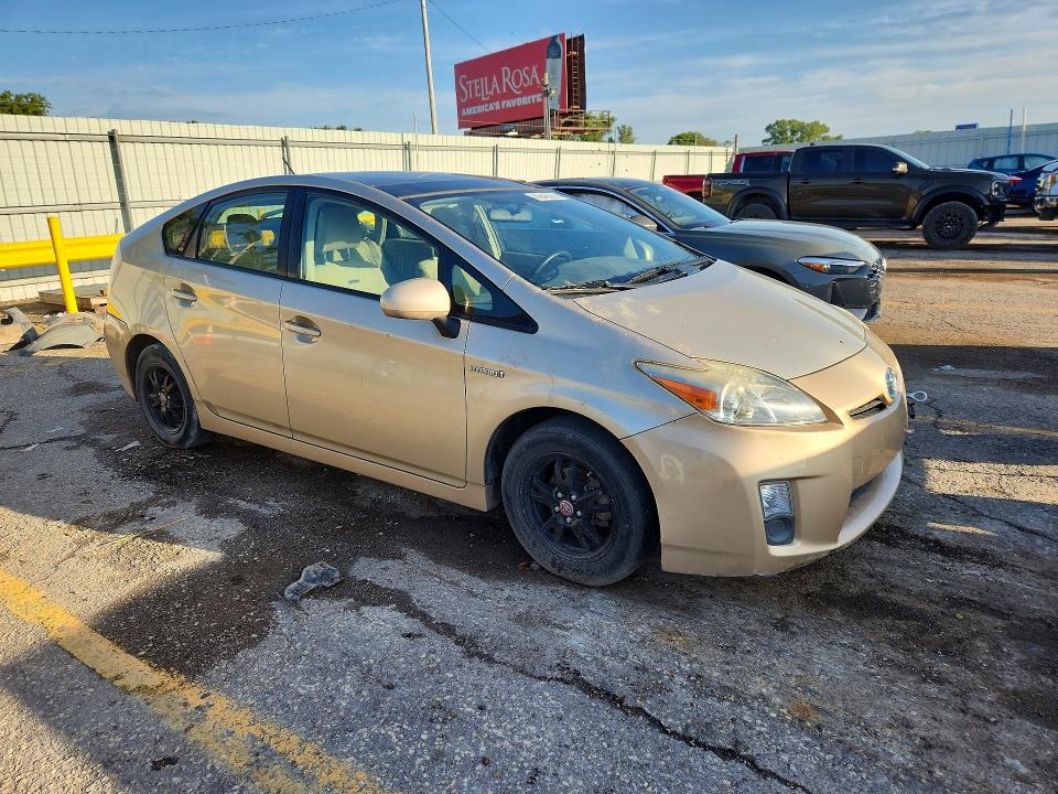 2010 Toyota Prius VIN JTDKN3DU6A0177047 COPART salvage auction — MECHANICAL, KS - CERTIFICATE OF TITLE, sold $900 on 2026-07-15 (photo 4)