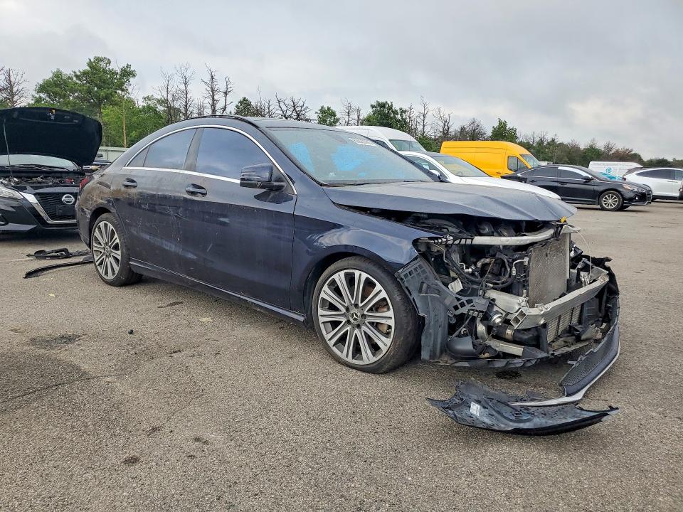 2019 Mercedes-benz Cla-klasse VIN WDDSJ4GB9KN717285 COPART salvage auction — FRONT END, Ny - Certificate Of Title, sold $1,600 on 2026-07-29 (photo 4)