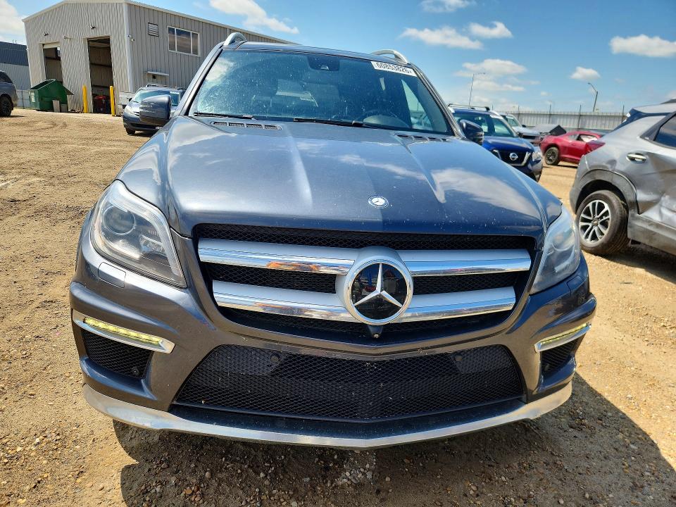 2015 Mercedes-benz Gl-class VIN 4JGDF6EE3FA596503 COPART salvage auction — FRONT END, AB - BOS - REBUILT, sold $3,150 on 2026-07-23 (photo 5)