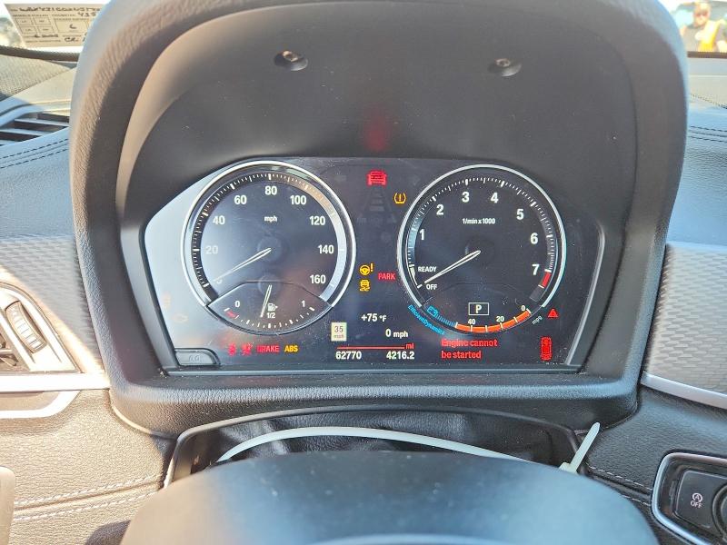 2022 BMW X2 VIN WBXYJ1C0XN5T82262 COPART salvage auction — WATER/FLOOD, Pa - Cert Of Salvage-W=Flood Veh, sold $8,700 on 2026-08-28 (photo 9)