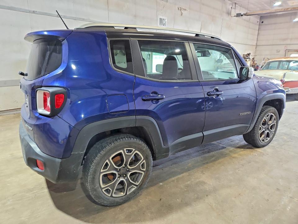 2017 Jeep VIN ZACCJBDB5HPE44238 COPART salvage auction — MECHANICAL, Mi - Certificate Of Title, sold $1,100 on 2026-07-31 (photo 3)
