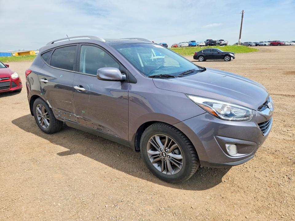 2015 Hyundai Tucson VIN KM8JUCAG8FU031452 COPART salvage auction — SIDE, Ab - Bos - Salvage, sold $250 on 2026-07-21 (photo 4)