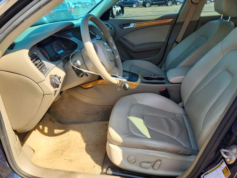 2010 Audi A4 VIN WAUFFAFL1AN034367 COPART salvage auction — MECHANICAL, CT - CERT OF TITLE-SALVAGE, sold $450 on 2026-07-14 (photo 7)