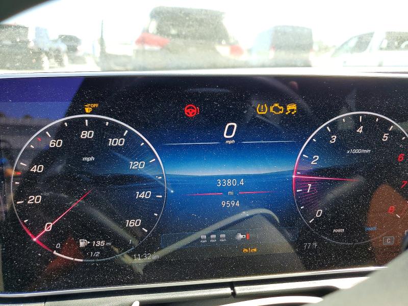 2025 Mercedes-benz C class VIN W1KAF4GB3SR294600 COPART salvage auction — FRONT END, CA - SALVAGE CERTIFICATE, sold $16,500 on 2026-09-04 (photo 9)