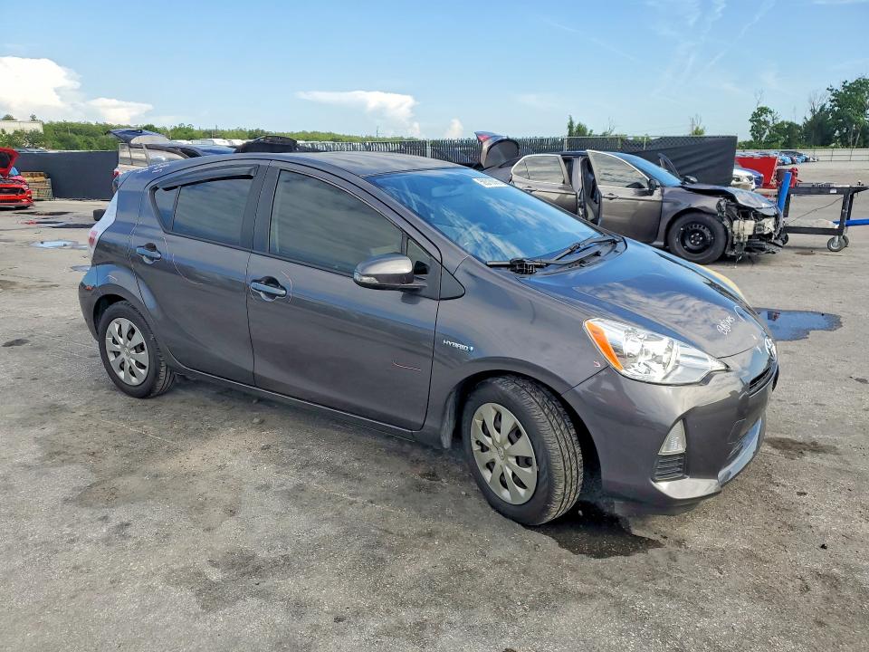 2014 Toyota VIN JTDKDTB34E1560496 COPART salvage auction — SIDE, Fl - Cert Of Title Slvg Rebuildable, sold $1,150 on 2026-07-14 (photo 4)