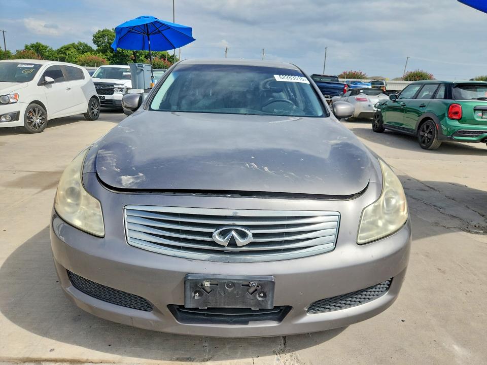 2007 Infiniti G35 VIN JNKBV61E97M717344 COPART salvage auction — MINOR DENT/SCRATCHES, TX - CERT OF TITLE-REBUILT SALVAGE, sold $500 on 2026-07-30 (photo 5)