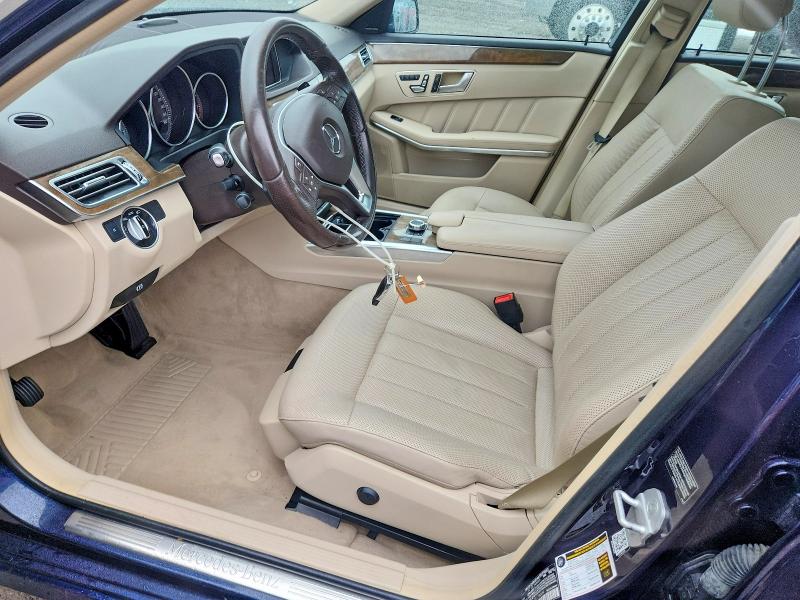 2016 Mercedes-benz E-klasse VIN WDDHH8JB8GB178009 COPART salvage auction — FRONT END, Ma - Cert Of Title-Reconstrctd Coll, sold $4,600 on 2026-08-12 (photo 7)
