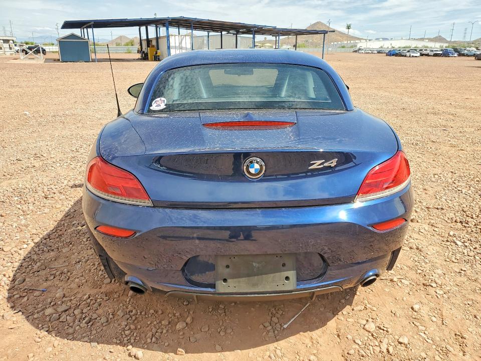 2013 BMW Z4 VIN WBALM1C55DE634036 COPART salvage auction — MINOR DENT/SCRATCHES, AZ - CERTIFICATE OF TITLE, sold $7,100 on 2026-07-23 (photo 6)