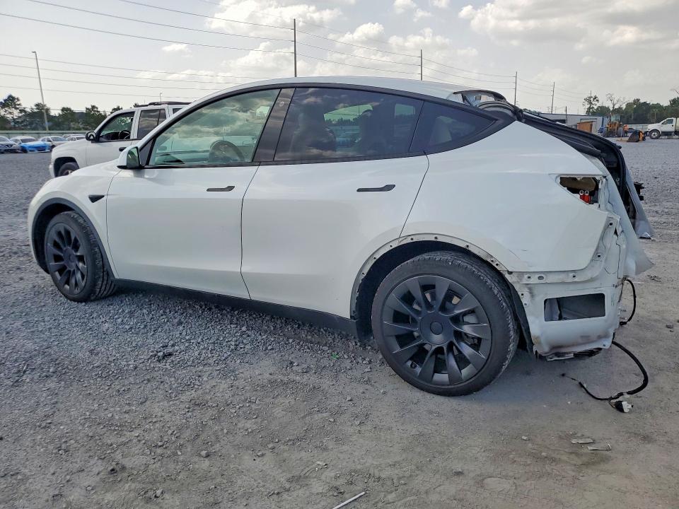 2021 Tesla Model y VIN 5YJYGDEE9MF102513 COPART salvage auction — REAR END, Fl - Certificate Of Destruction, sold $3,250 on 2026-07-21 (photo 2)