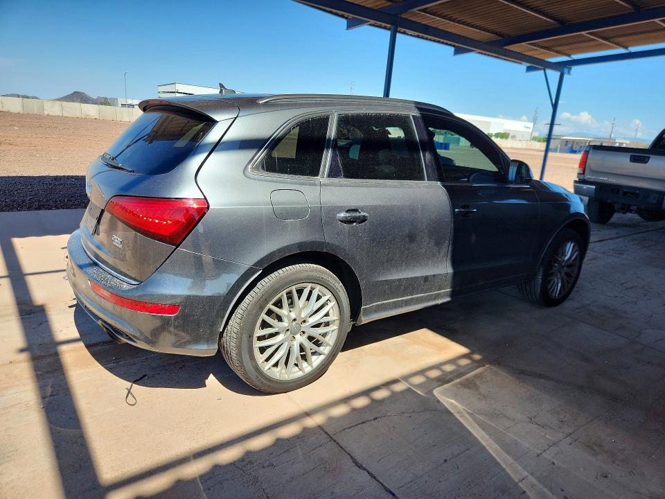 2017 Audi Q5 VIN WA1M2AFP6HA052674 COPART salvage auction — REAR END, Az - Cert Of Title - Salvage, sold $3,350 on 2026-08-04 (photo 3)