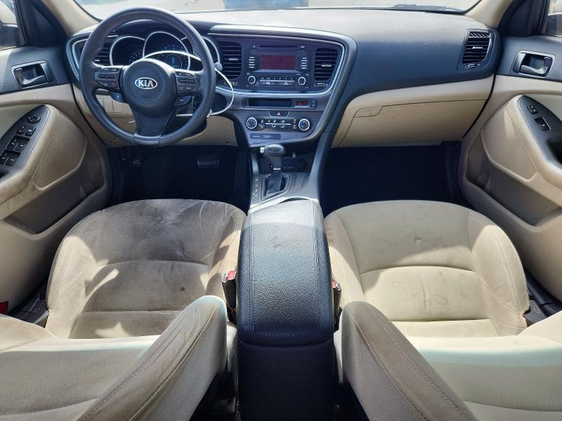 2015 Kia Optima VIN KNAGM4A71F5546322 COPART salvage auction — REAR END, Fl - Cert Of Title Slvg Rebuildable, sold $650 on 2026-07-28 (photo 8)