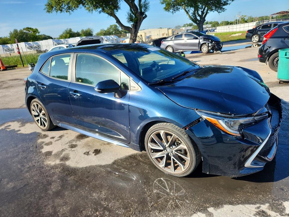 2019 Toyota Corolla VIN JTNK4RBE4K3046115 COPART salvage auction — FRONT END, FL - CERT OF TITLE SLVG REBUILDABLE, sold $3,850 on 2026-07-14 (photo 4)