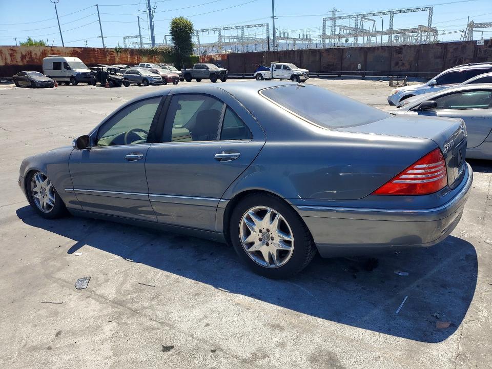 2006 Mercedes-benz S class VIN WDBNF67JX6A475503 COPART salvage auction — MECHANICAL, Ca - Dis/Dlr/Exp Only Clean Title, sold $250 on 2026-07-31 (photo 2)