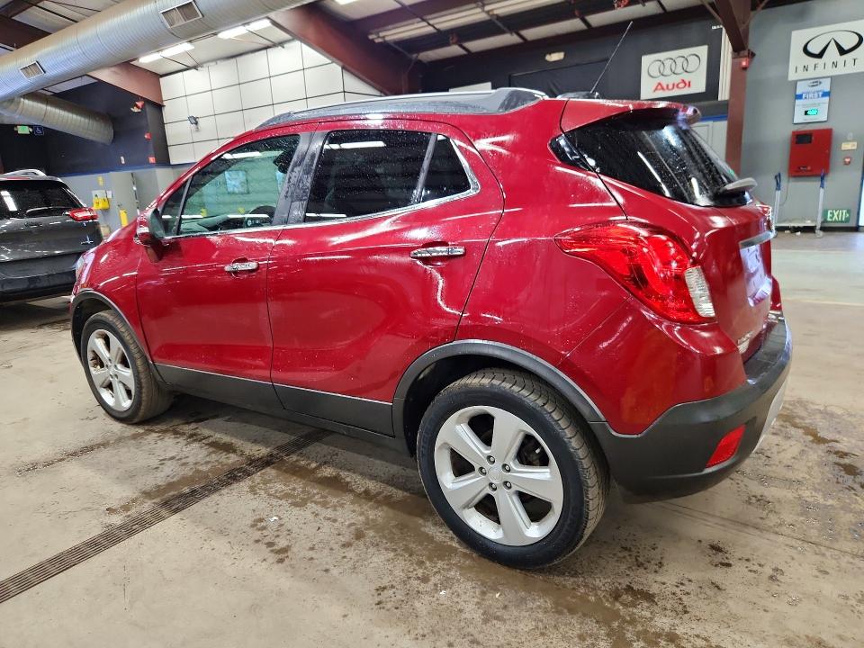 2016 Buick Encore VIN KL4CJESB8GB561948 COPART salvage auction — FRONT END, Wv - Certificate Of Title, sold $1,800 on 2026-10-08 (photo 2)