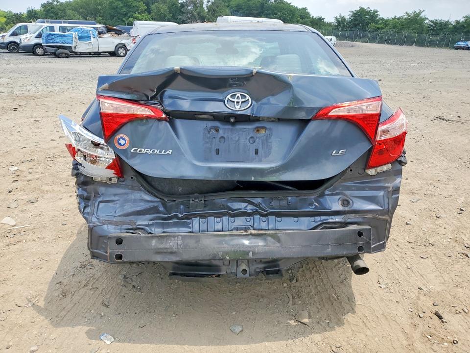 2018 Toyota Corolla VIN 5YFBURHE2JP810920 COPART salvage auction — REAR END, Md - Cert Of Salvage < 75% Damage, sold $3,550 on 2026-07-21 (photo 6)