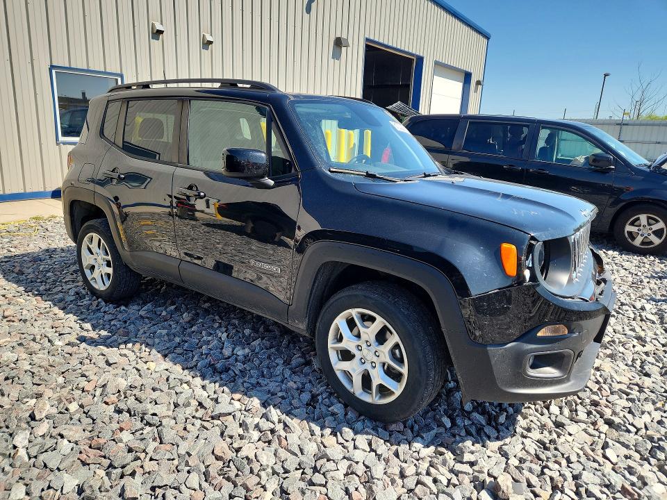 2018 Jeep Renegade VIN ZACCJBBB0JPH74412 COPART salvage auction — FRONT END, Wi - Certificate Of Title, sold $4,400 on 2026-08-17 (photo 4)
