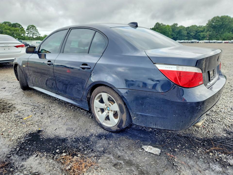 2008 BMW 5 series VIN WBANW53578CT49947 COPART salvage auction — MINOR DENT/SCRATCHES, Ar - Cert Of Title-Salvage, sold $350 on 2026-07-27 (photo 2)