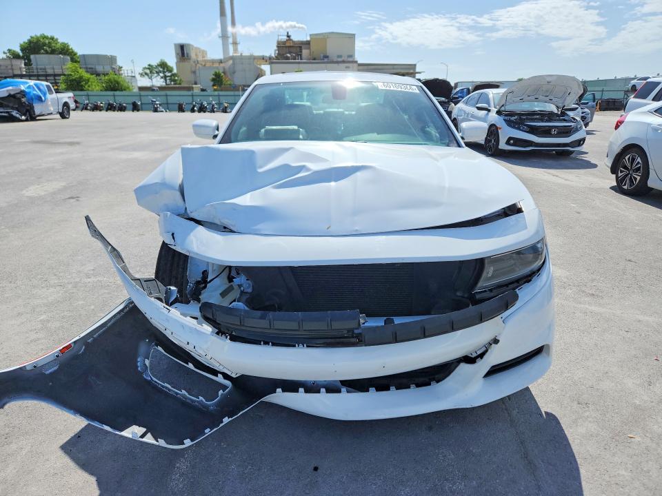 2022 Dodge Charger VIN 2C3CDXBG0NH201912 COPART salvage auction — FRONT END, Ok - Cert Of Title-Repossession (P), sold $2,250 on 2026-07-24 (photo 5)