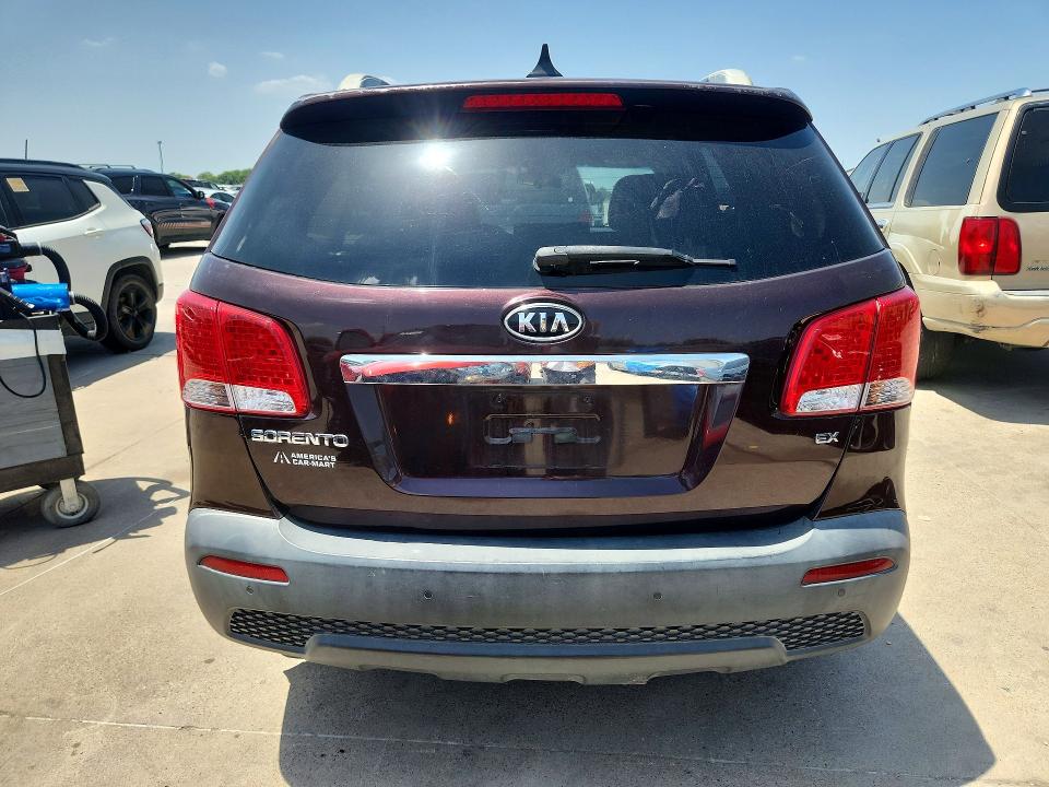 2011 Kia Sorento VIN 5XYKU3A1XBG114185 COPART salvage auction — SIDE, Tx - Certificate Of Title, sold $1,500 on 2026-07-30 (photo 6)