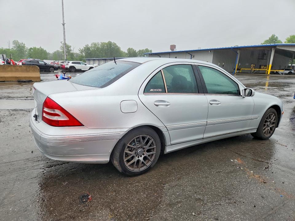 2006 Mercedes-benz C class VIN WDBRF92H36F756312 COPART salvage auction — SIDE, NY - MV-907A SALVAGE CERTIFICATE, sold $325 on 2026-07-23 (photo 3)