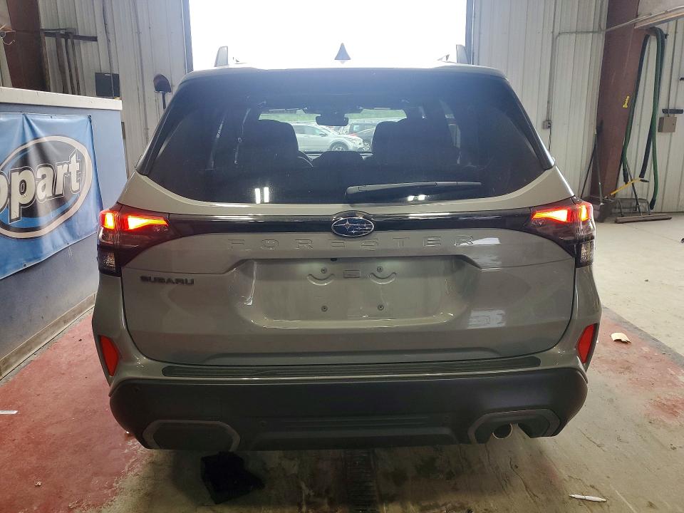 2025 Subaru Forester VIN JF2SLDRC1SH618017 COPART salvage auction — FRONT END, Ny - Mv-907A Salvage Certificate, sold $9,600 on 2026-08-24 (photo 6)