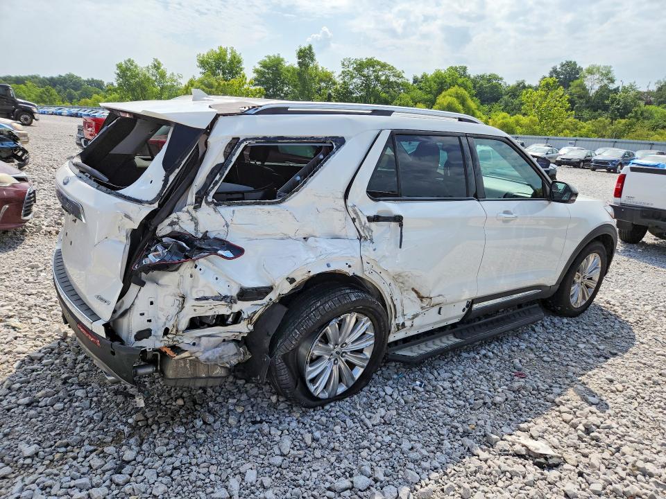 2022 Ford Explorer VIN 1FMSK8FH0NGB37741 COPART salvage auction — REAR END, Oh - Cert Of Title-Salvage, sold $8,200 on 2026-08-21 (photo 6)