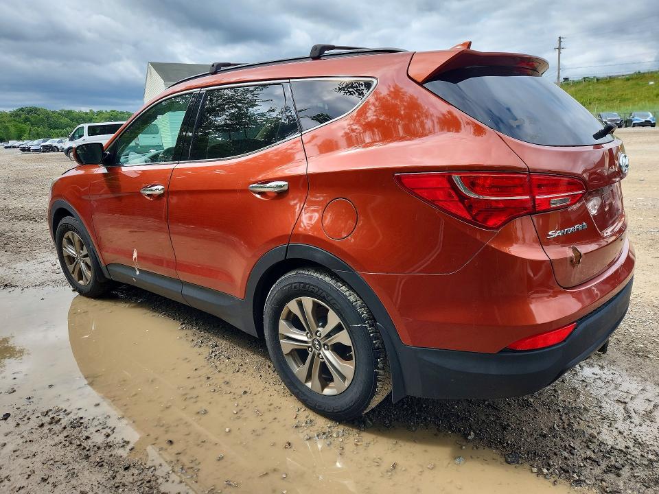 2015 Hyundai Santa fe VIN 5XYZU3LB0FG285456 COPART salvage auction — MECHANICAL, OH - CERTIFICATE OF TITLE, sold $90 on 2026-07-29 (photo 2)