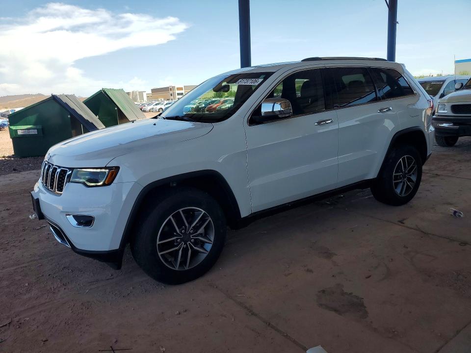 2021 Jeep Grand cherokee VIN 1C4RJFBG4MC773477 — COPART salvage auction photo