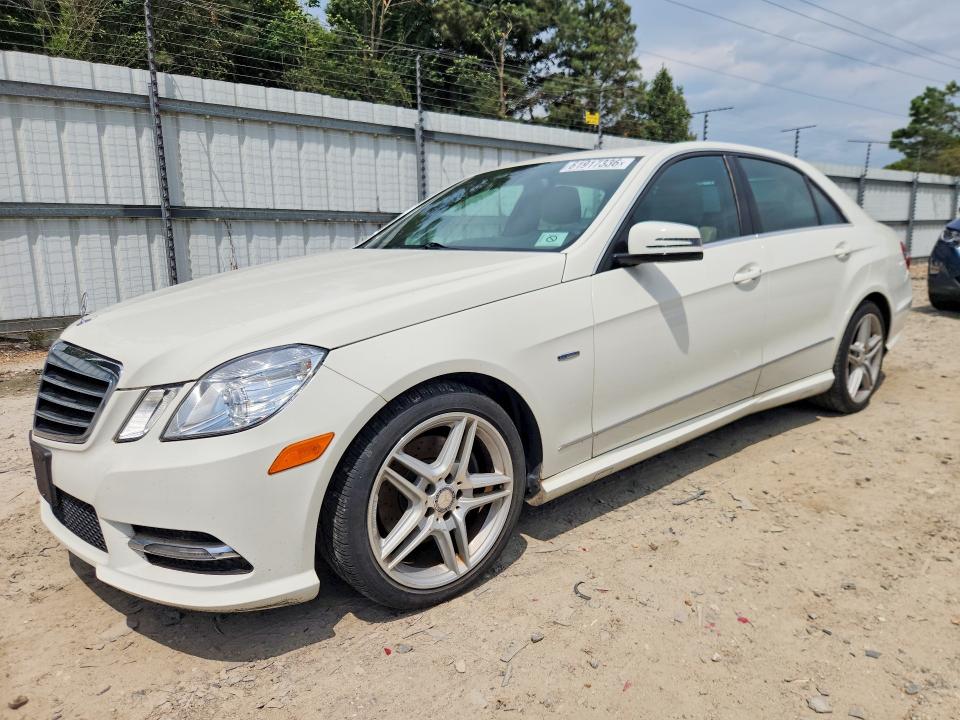 2012 Mercedes-benz E-klasse VIN WDDHF5KB6CA592358 COPART salvage auction — MINOR DENT/SCRATCHES, Va - Certificate Of Title, sold $3,108 on 2026-08-04 (photo 1)