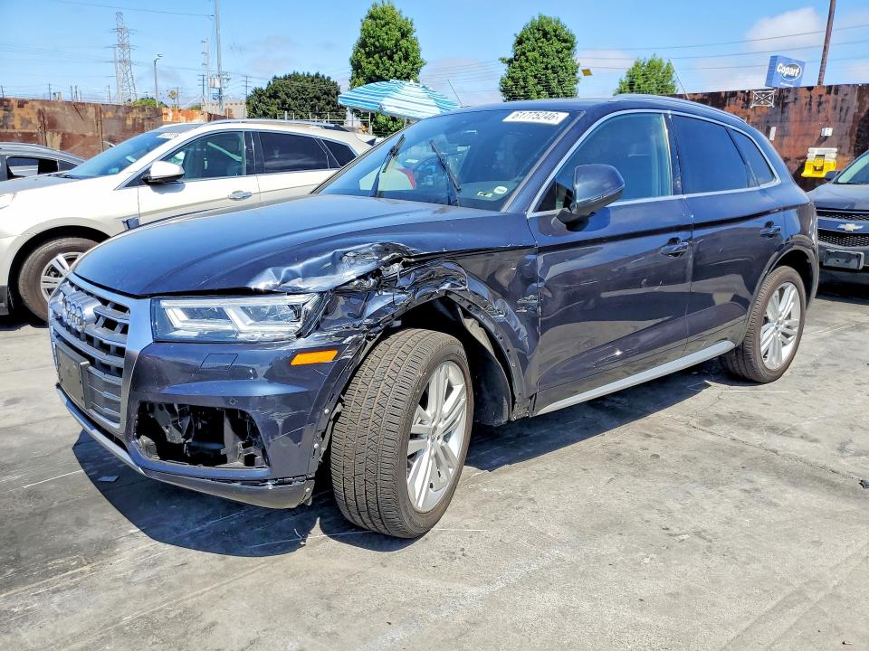 2019 Audi Q5 VIN WA1BNAFY5K2085271 — COPART salvage auction photo