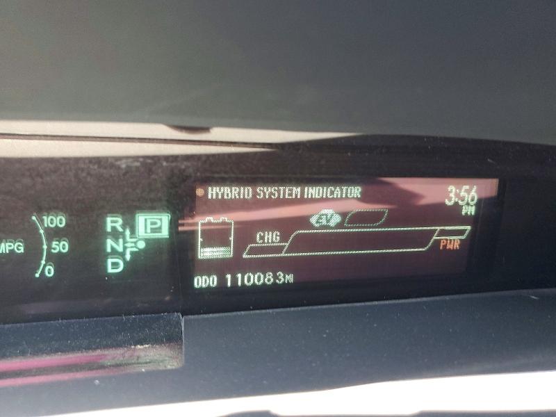 2013 Toyota Prius VIN JTDKN3DUXD5702571 COPART salvage auction — FRONT END, Ca - Salvage Certificate, sold $3,350 on 2026-07-17 (photo 9)