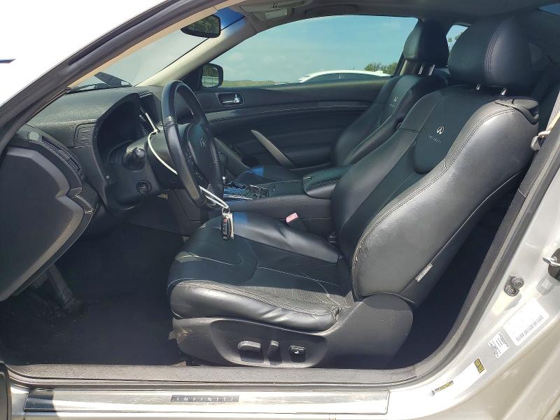 2011 Infiniti G37 VIN JN1CV6EL9BM263929 COPART salvage auction — FRONT END, NY - MV-907A SALVAGE CERTIFICATE, sold $425 on 2026-07-22 (photo 7)