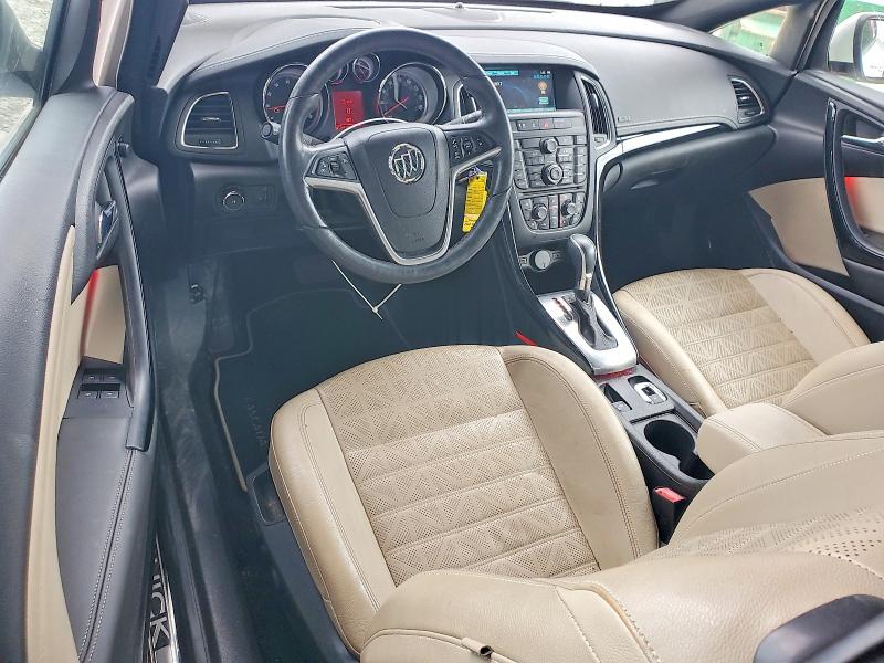2016 Buick Cascada VIN W04WT3N51GG093498 COPART salvage auction — FRONT END, Al - Cert Of Title-Salvage Title, sold $1,300 on 2026-07-14 (photo 8)