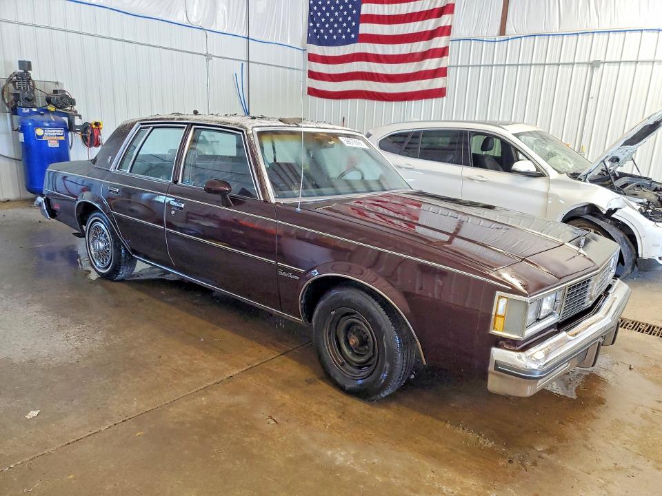 1987 Oldsmobile Cutlass supreme VIN 1G3GR51A4HR315786 COPART salvage auction — ROOF, WV - CERTIFICATE OF TITLE, sold $3,024 on 2026-07-09 (photo 4)