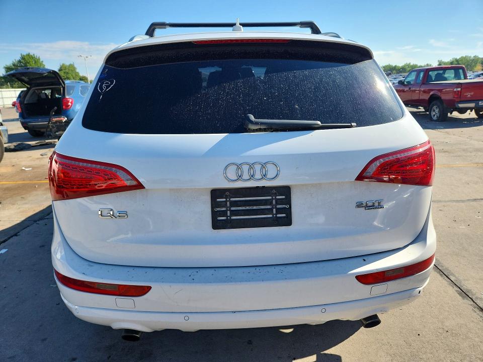 2012 Audi Q5 VIN WA1LFAFP6CA034605 COPART salvage auction — FRONT END, Co - Public - Salvage Title, sold $875 on 2026-08-26 (photo 6)