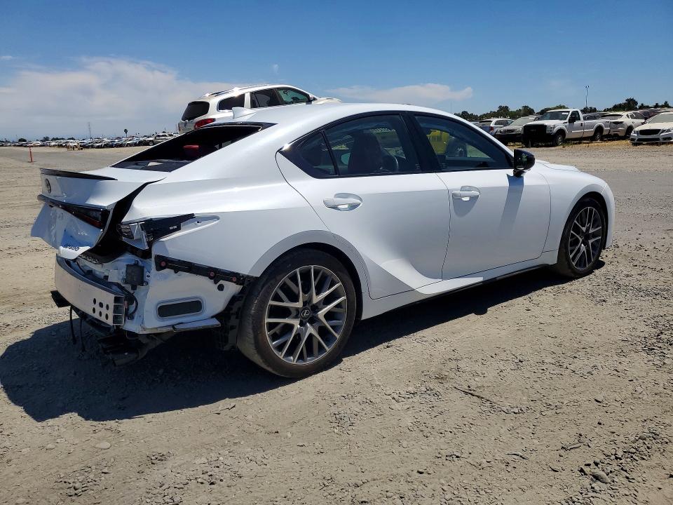 2024 Lexus Is VIN JTHAP1D21R5005448 COPART salvage auction — REAR END, Ca - Salvage Certificate (P), sold $21,000 on 2026-08-25 (photo 3)