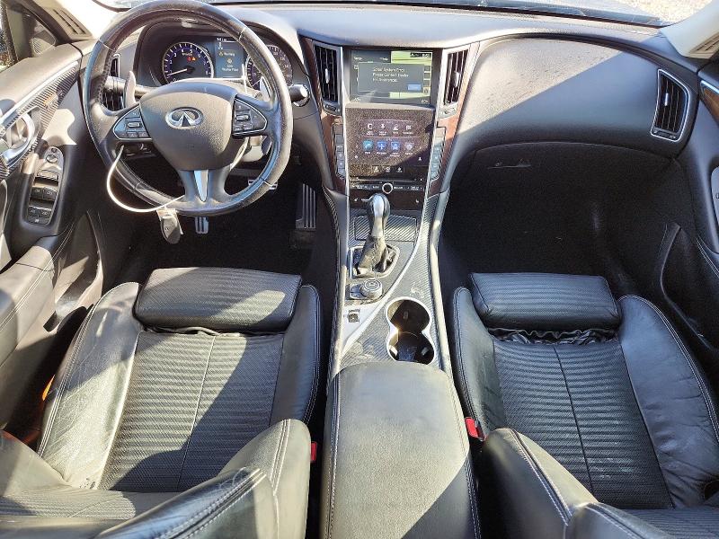 2014 Infiniti Q50 VIN JN1BV7AR1EM689856 COPART salvage auction — FRONT END, Ut - Salvage Certificate, sold $175 on 2026-07-24 (photo 8)