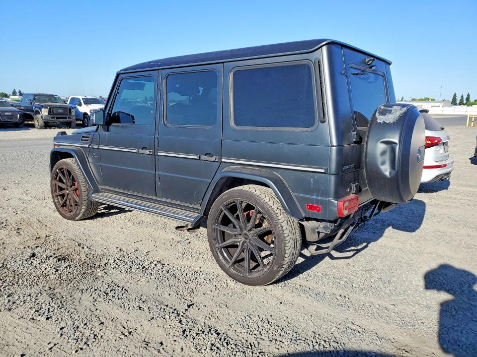 2016 Mercedes-benz G-klasse amg 6x6 VIN WDCYC7DF9GX243058 COPART salvage auction — REAR END, Ca - Cert Of Title-Lemon Law Buybac, sold $32,750 on 2026-07-28 (photo 2)