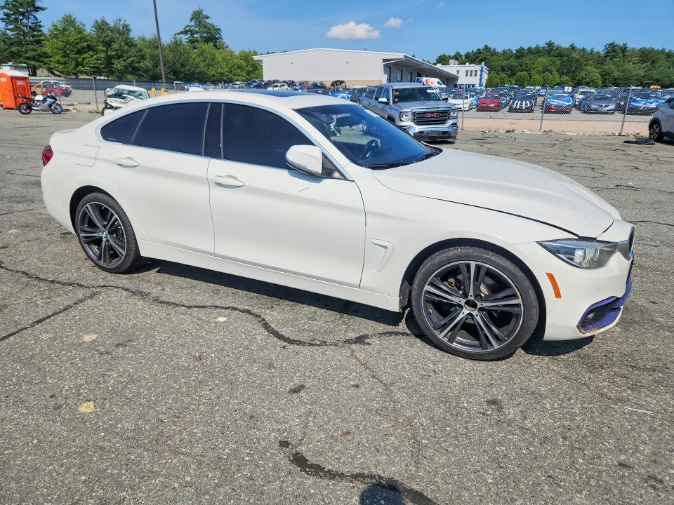 2018 BMW 4er VIN WBA4J3C51JBG90595 COPART salvage auction — FRONT END, Ct - Cert Of Title-Salvage, sold $5,200 on 2026-08-18 (photo 4)