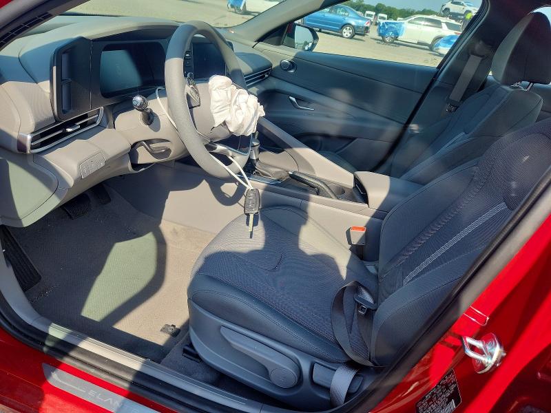 2025 Hyundai Elantra VIN KMHLL4DG3SU089105 COPART salvage auction — FRONT END, MA - CERT OF TITLE-SALVAGE (P), sold $7,300 on 2026-07-29 (photo 7)