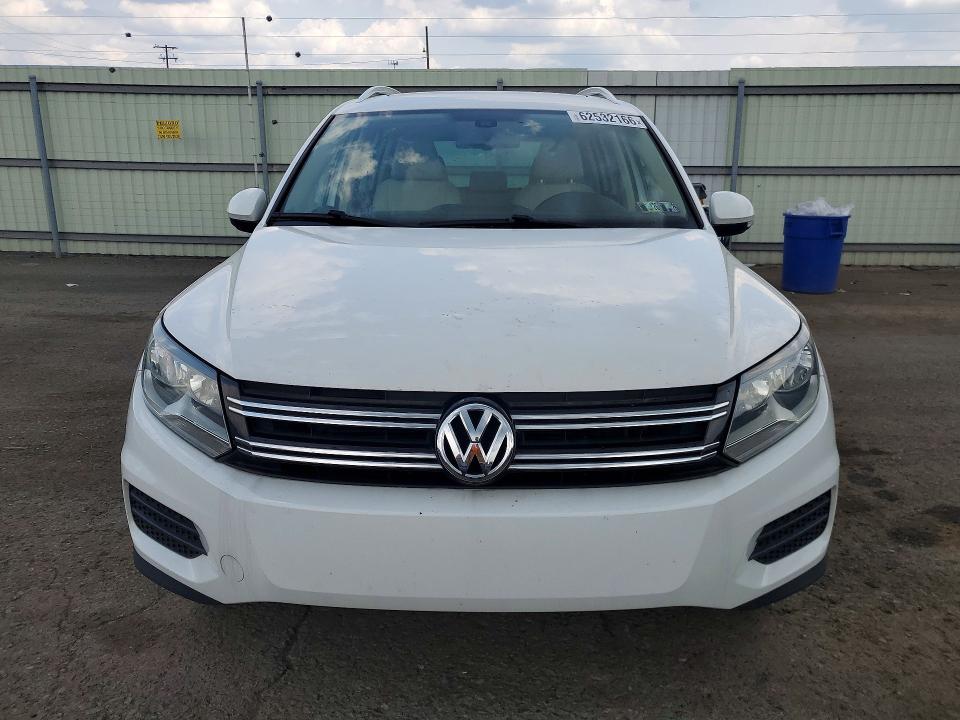 2017 Volkswagen Tiguan VIN WVGSV7AX2HK008899 COPART salvage auction — MECHANICAL, Pa - Cert Of Title (P), sold $2,050 on 2026-08-07 (photo 5)